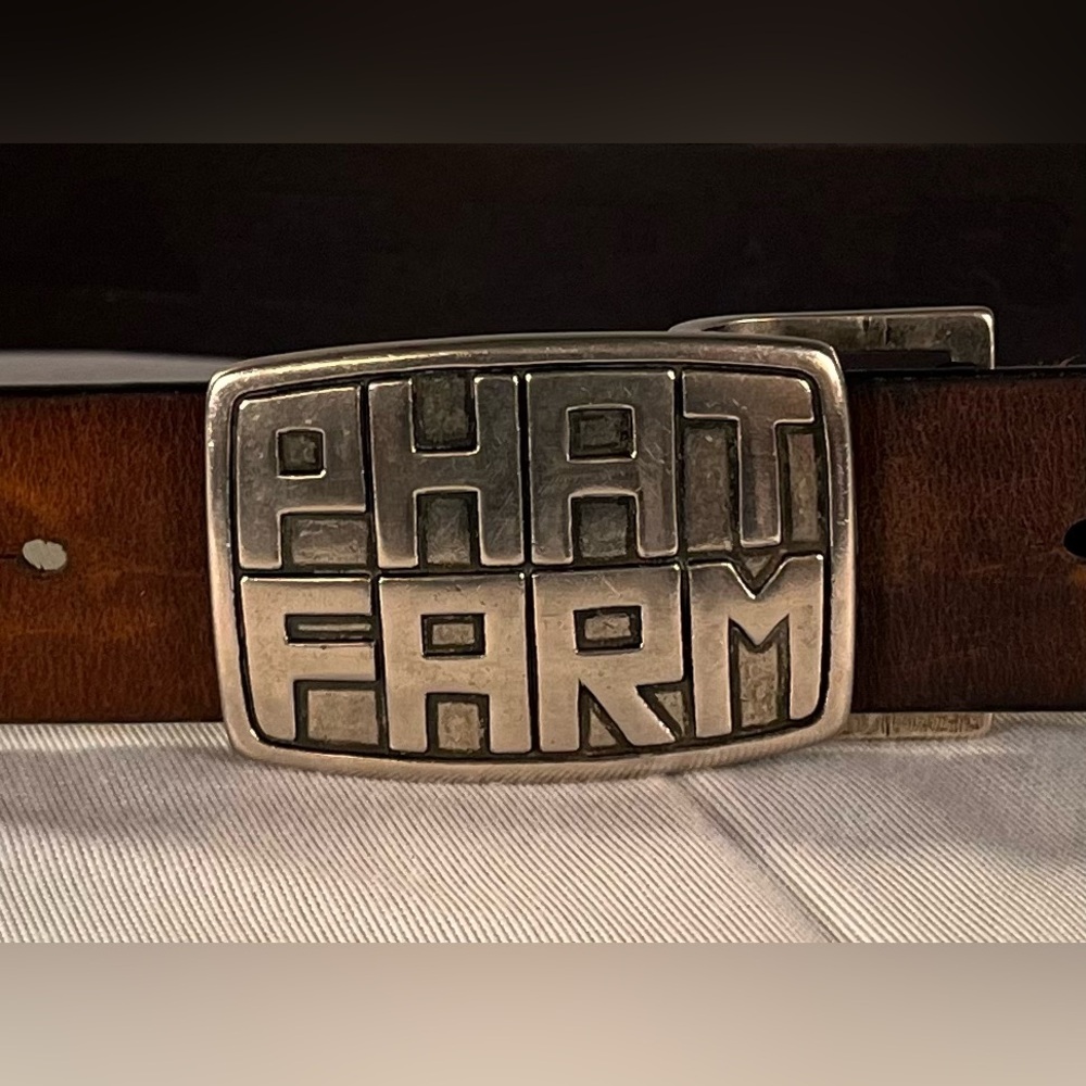 Phat Farm genuine leather belt